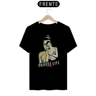 Nome do produto Camiseta filme Trainspotting choose Life