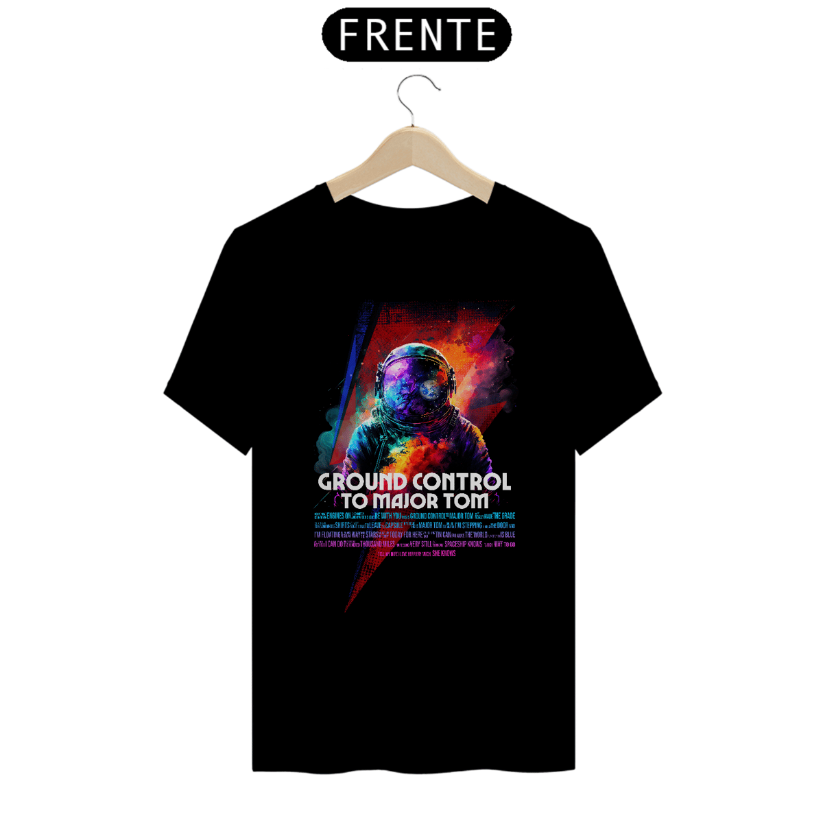 Nome do produto: Camiseta Major Tom