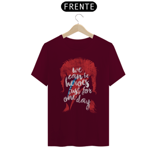 Nome do produto Camiseta Heroes David Bowie