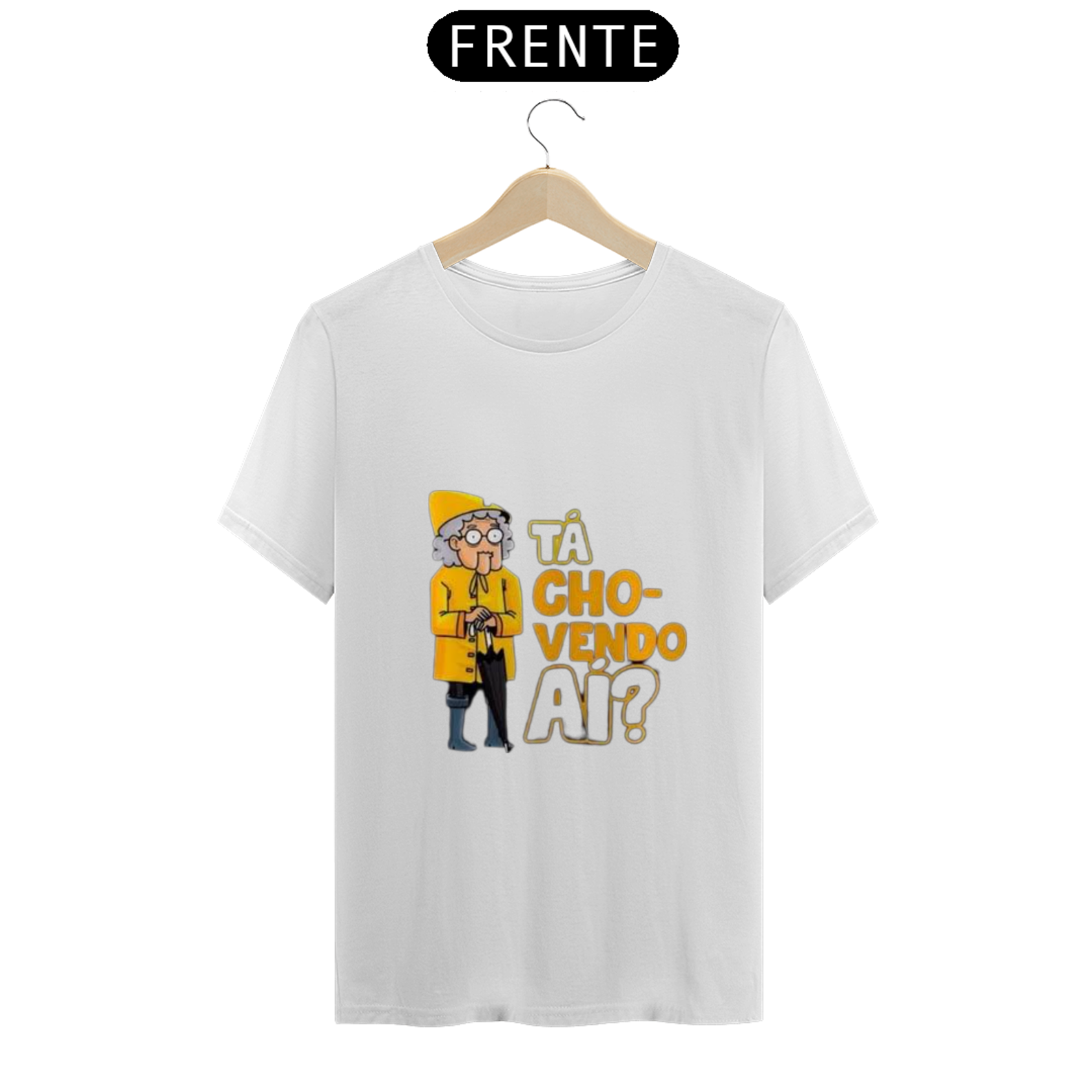 Ta chovendo ai camiseta infantil diferentes cores