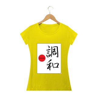 Nome do produto Camiseta Baby Look - Harmonia