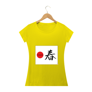 Nome do produto Camiseta Baby Look - Primavera