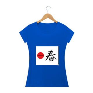 Nome do produto Camiseta Baby Look - Primavera