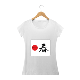 Nome do produto Camiseta Baby Look - Primavera