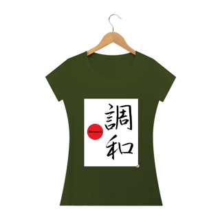 Nome do produto Camiseta Baby Look - Harmonia