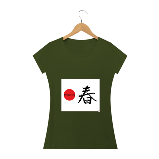 Nome do produto Camiseta Baby Look - Primavera