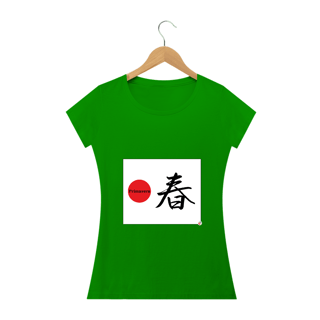 Nome do produto Camiseta Baby Look - Primavera