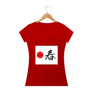 Nome do produto Camiseta Baby Look - Primavera