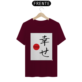 Nome do produto Camiseta - Felicidade