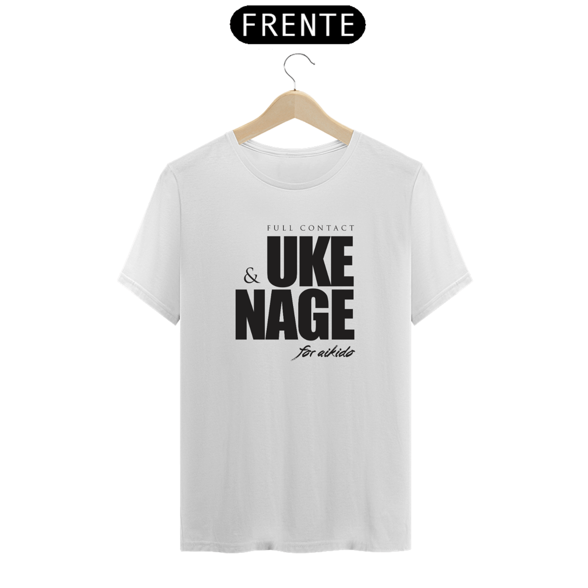 Nome do produto: Camiseta UKE&NAGE Aikido