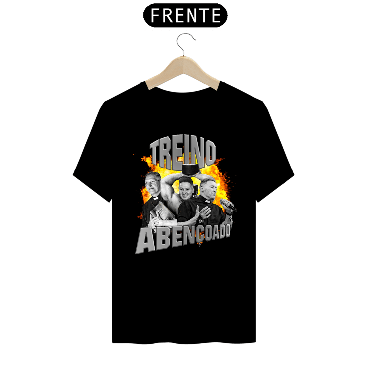Nome do produto: Camisa Treino abençoado