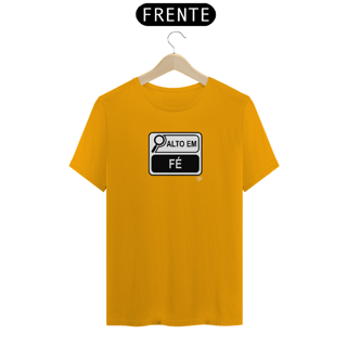 Nome do produto Camiseta Alto em Fé