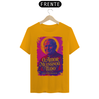 Nome do produto Camiseta São João Paulo II - O Amor me ensinou tudo