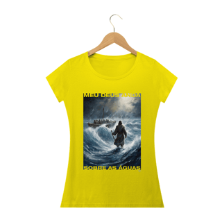 Nome do produto Camiseta Jesus Cristo andando sobre as águas - Feminina