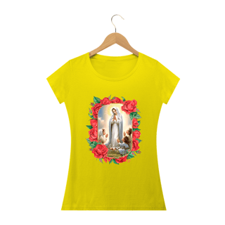 Nome do produto Camiseta Aparição de Nossa Senhora - Feminina