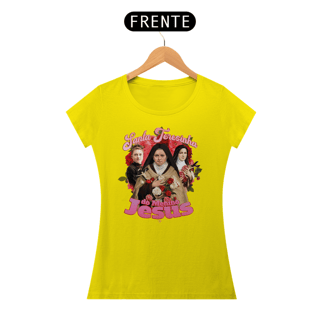Nome do produto Camiseta Santa Teresinha Bootleg - Feminina