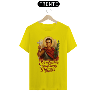 Nome do produto Camiseta Santo Expedito - Horas Difíceis