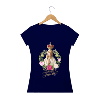 Nome do produto Camiseta Nossa Senhora de Fátima - Feminina