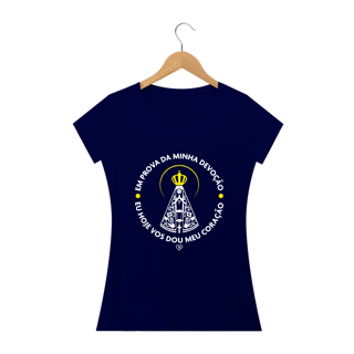 Nome do produto Camiseta Nossa Senhora Aparecida - Consagração a Nossa Senhora - Feminina