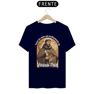 Nome do produto Camiseta São Francisco de Assis - Vossa Paz