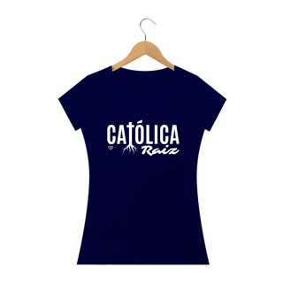 Nome do produto Camiseta Católica Raiz - Feminina