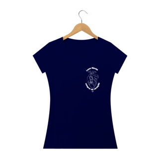 Nome do produto Camiseta Levo Maria no Coração - Feminina
