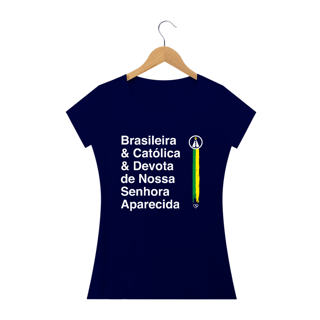 Nome do produto Camiseta Brasileira Devota - Feminina