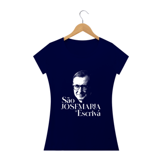 Nome do produto Camiseta São Josemaria Escrivá Feminina