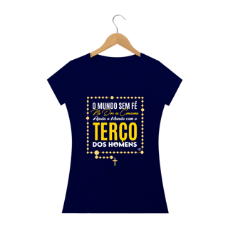 Nome do produto Camiseta Terço dos Homens - Feminina