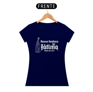 Nome do produto Camiseta Nossa Senhora de Fátima, Rogai por nós
