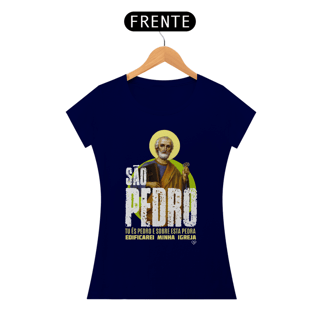Nome do produto Camiseta São Pedro Apóstolo - Feminina