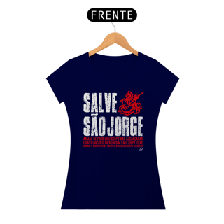 Nome do produto Camiseta São Jorge Proteção - Feminina
