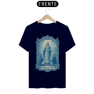 Nome do produto Camiseta Nossa Senhora de Fátima - Azulejo Português