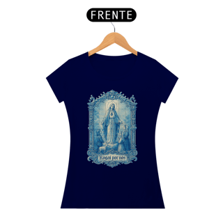Nome do produto Camiseta Nossa Senhora de Fátima - Azulejo Português - f