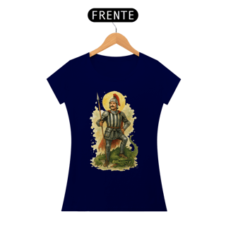 Nome do produto Camiseta São Jorge Alvinegro - Feminina