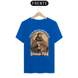 Nome do produto Camiseta São Francisco de Assis - Vossa Paz