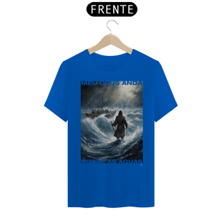 Nome do produto Camiseta Jesus Cristo andando sobre as águas