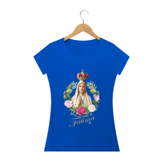 Nome do produto Camiseta Nossa Senhora de Fátima - Feminina