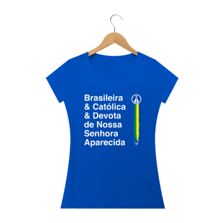 Nome do produto Camiseta Brasileira Devota - Feminina