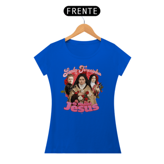 Nome do produto Camiseta Santa Teresinha Bootleg - Feminina