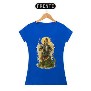 Nome do produto Camiseta São Jorge Alvinegro - Feminina