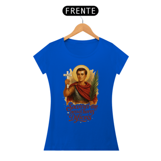 Nome do produto Camiseta Santo Expedito - Horas Difíceis -f