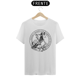 Nome do produto Camiseta São Jorge - Vestido e Armado