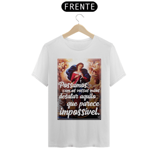 Nome do produto Camiseta Nossa Senhora Desatadora dos Nós
