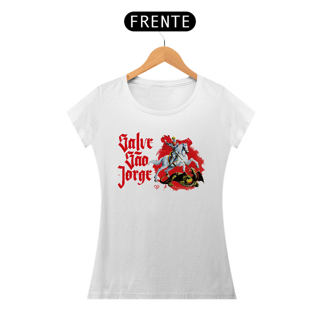 Nome do produto Camiseta Salve São Jorge - Feminina