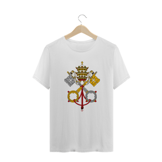 Nome do produto Camiseta Brasão do Vaticano - Plus Size