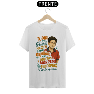 Nome do produto Camiseta Carlo Acutis - Fotocópias