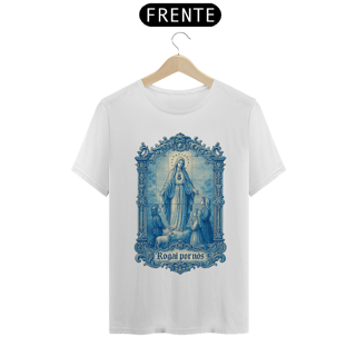 Nome do produto Camiseta Nossa Senhora de Fátima - Azulejo Português