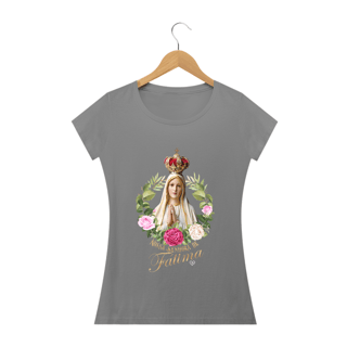 Nome do produto Camiseta Nossa Senhora de Fátima - Feminina