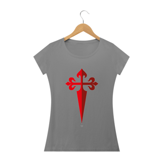 Nome do produto Camiseta Cruz de Santiago - Feminina